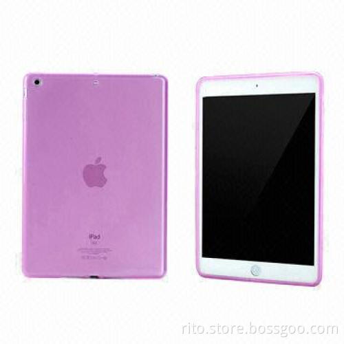 New Purple Colored TPU Hard Cover for iPad Air